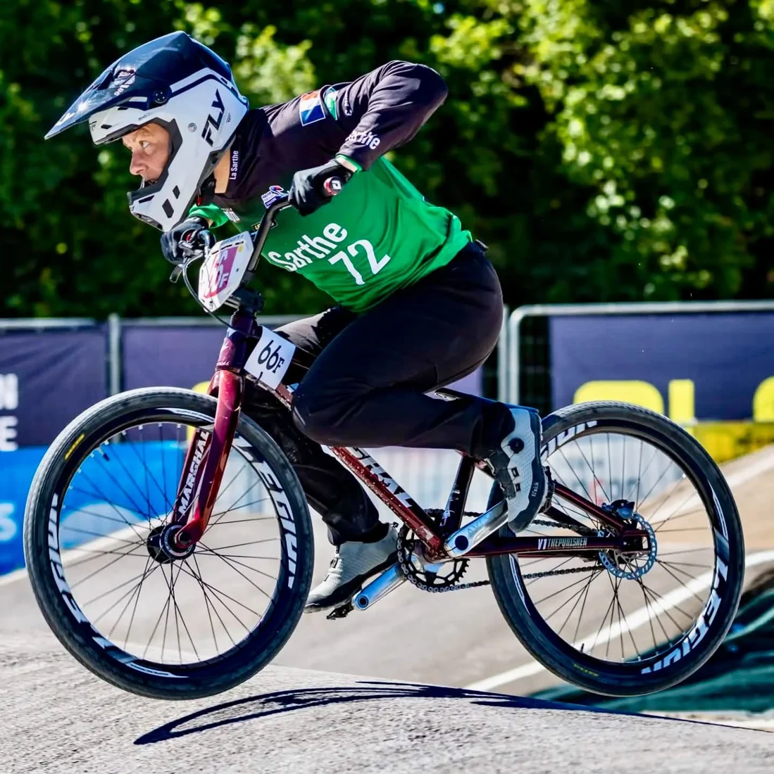 Camille Fontaine, vice-championne du monde de BMX